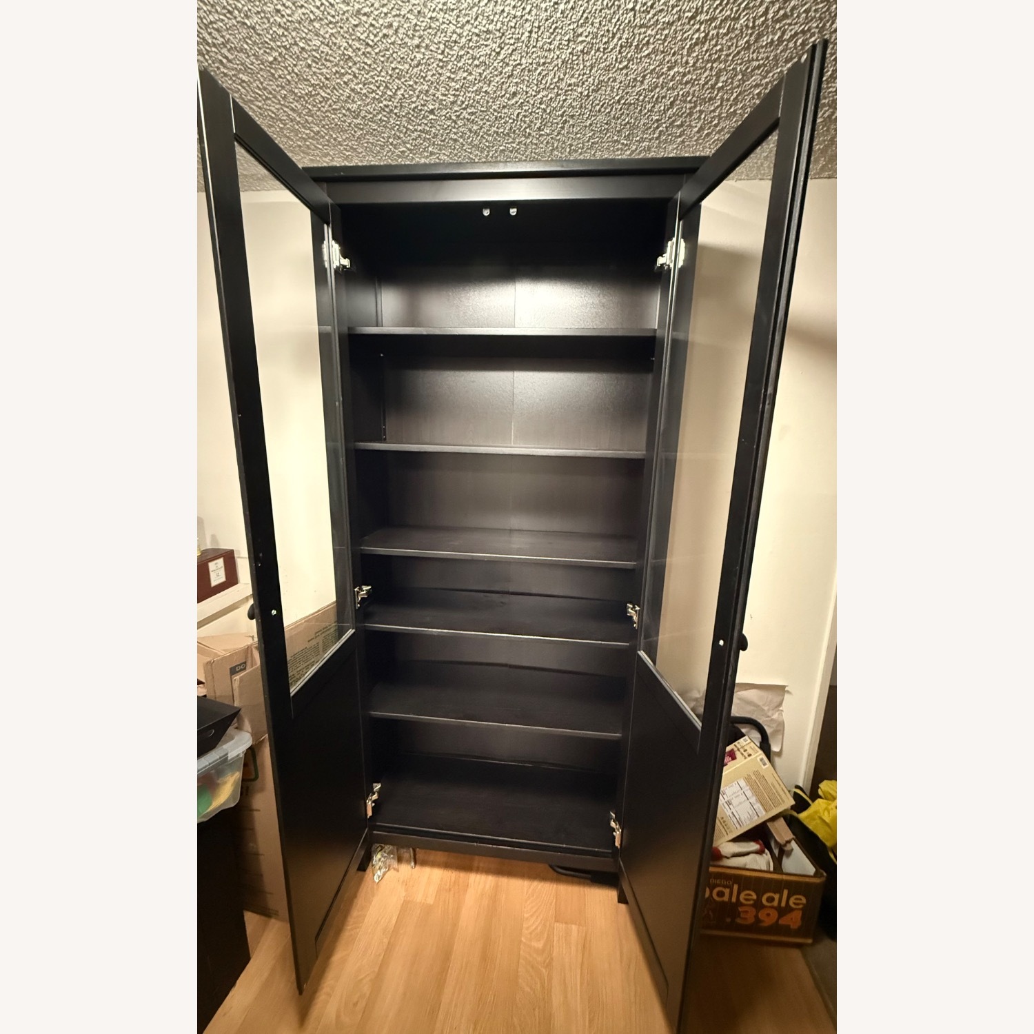 IKEA Hemnes Dark Brown Media Storage - image-3