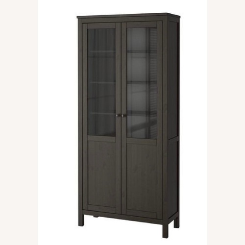 Used IKEA Hemnes Dark Brown Media Storage for sale on AptDeco