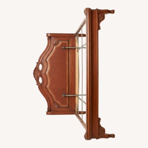 Used Walnut Sleigh Bed  for sale on AptDeco