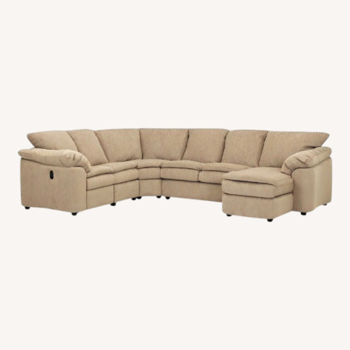 Used Klaussner Furniture Green 3+ Piece Sectional for sale on AptDeco