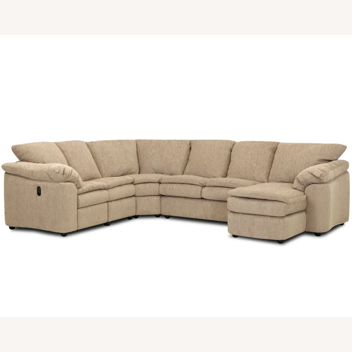 Klaussner Furniture Green 3+ Piece Sectional - image-4