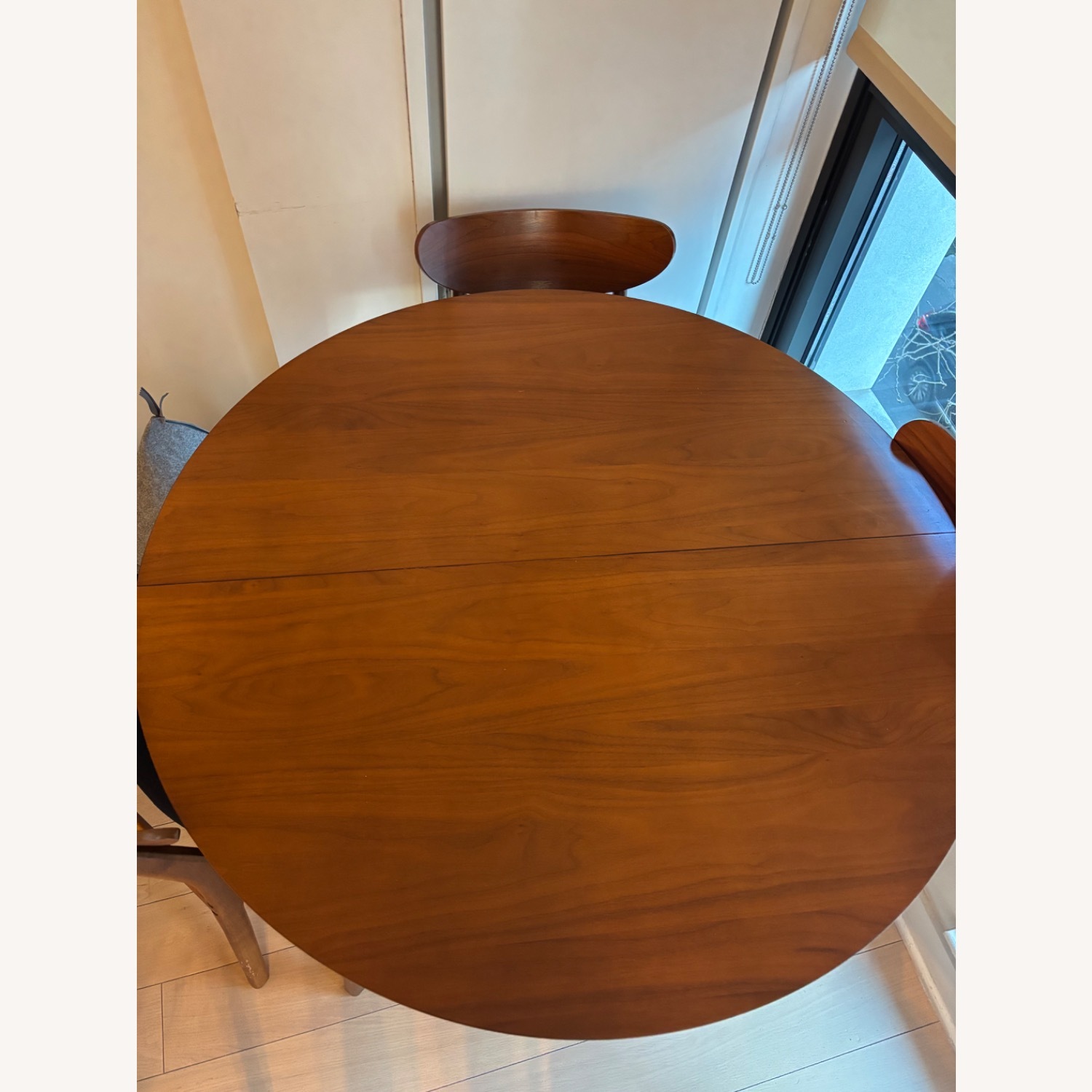 West Elm Mid-Century Rounded Extendable Dining Table  - image-4