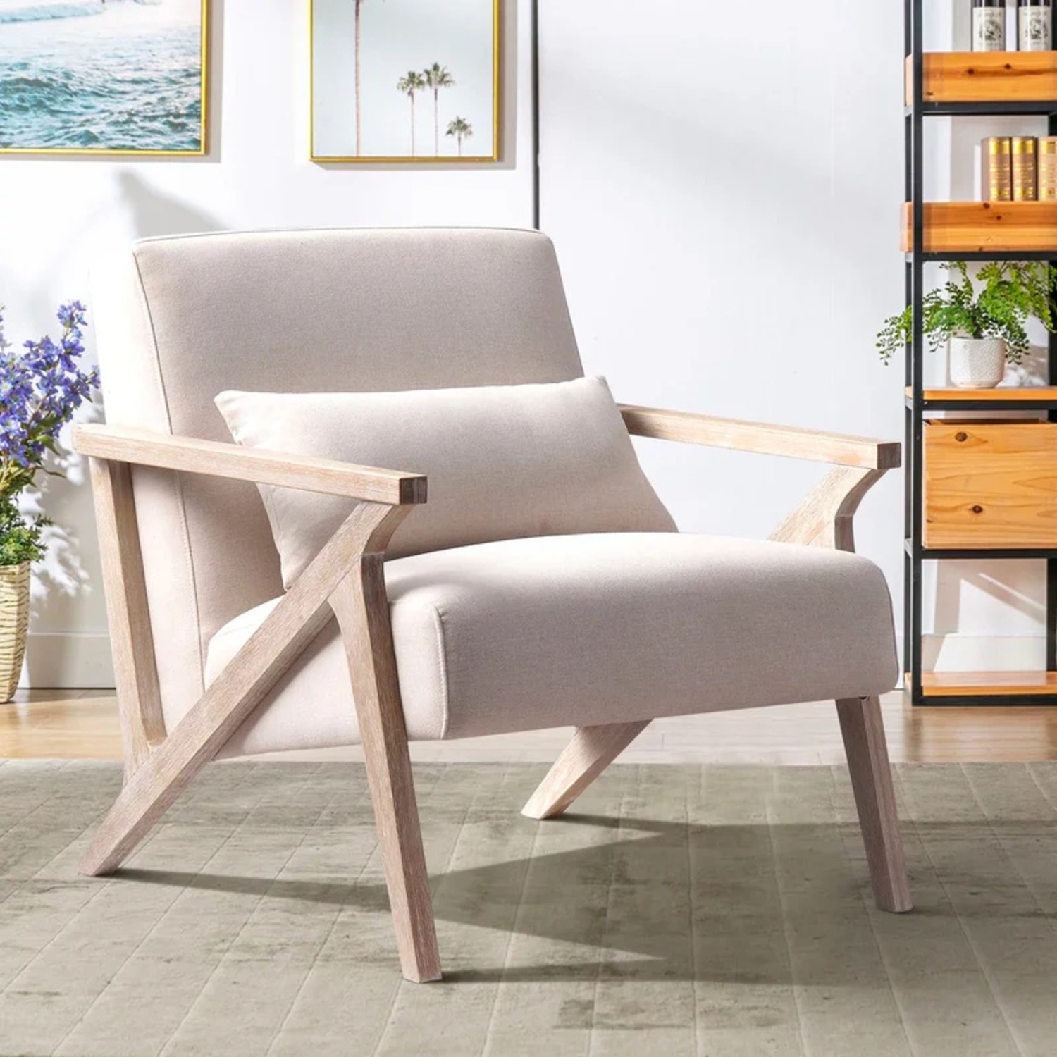 Durham Furniture Natural Wood Accent Chair - image-4
