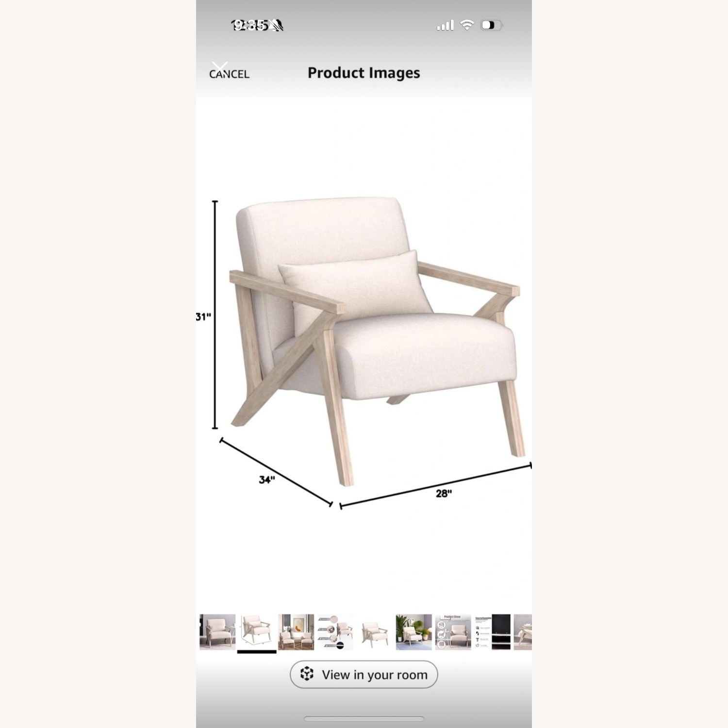 Durham Furniture Natural Wood Accent Chair - image-1