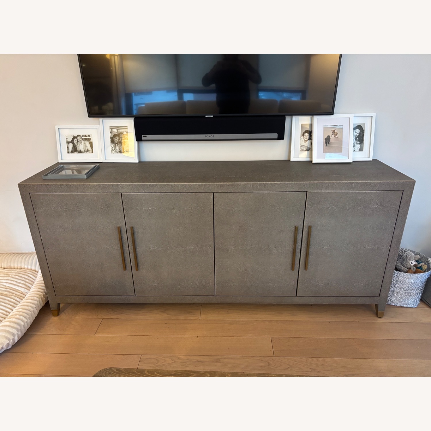 Restoration Hardware Graydon Shagreen Sideboard - image-2