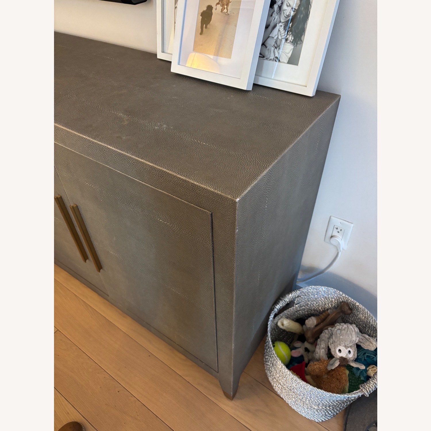 Restoration Hardware Graydon Shagreen Sideboard - image-6