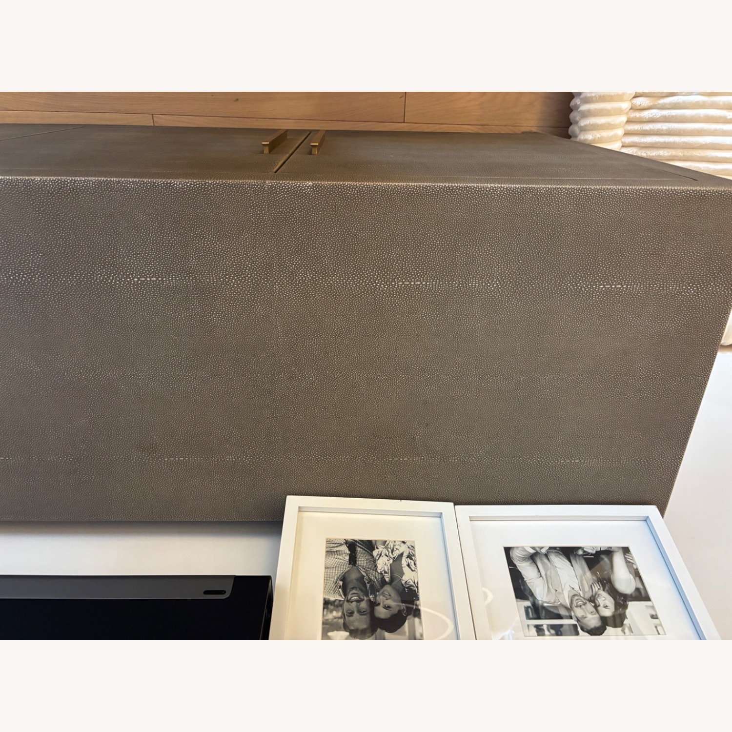 Restoration Hardware Graydon Shagreen Sideboard - image-5