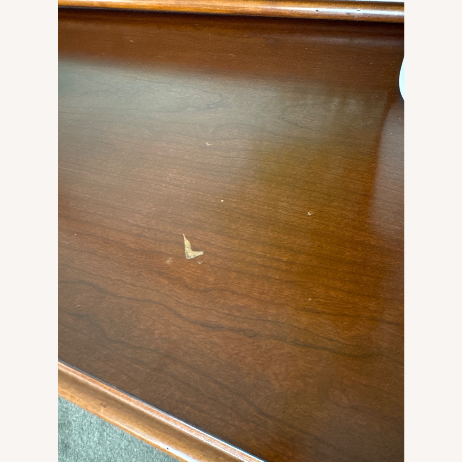 Dark Brown Wood Dresser - image-2