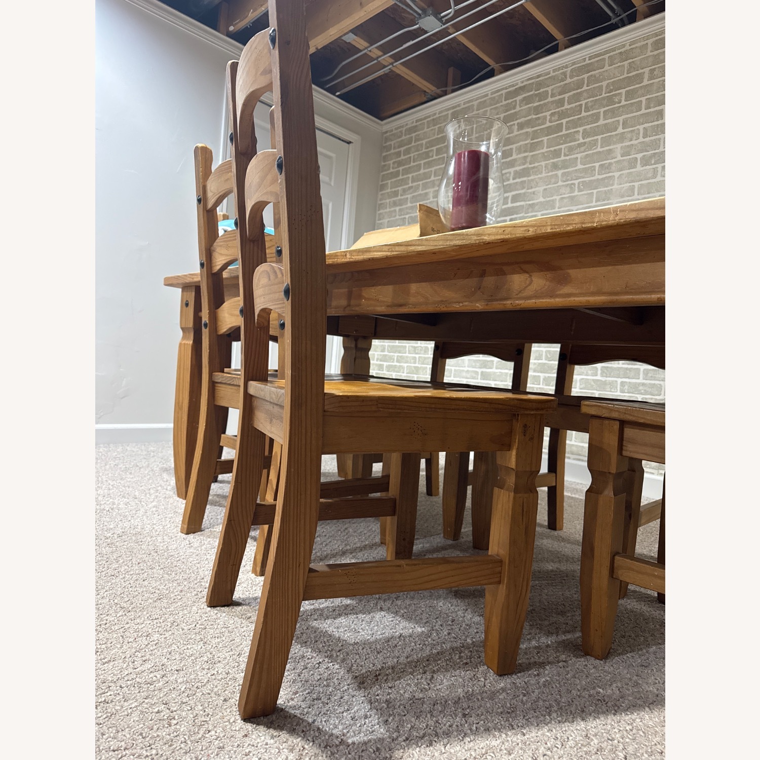 Pier 1 Imports Natural Wood Dining Sets - image-3
