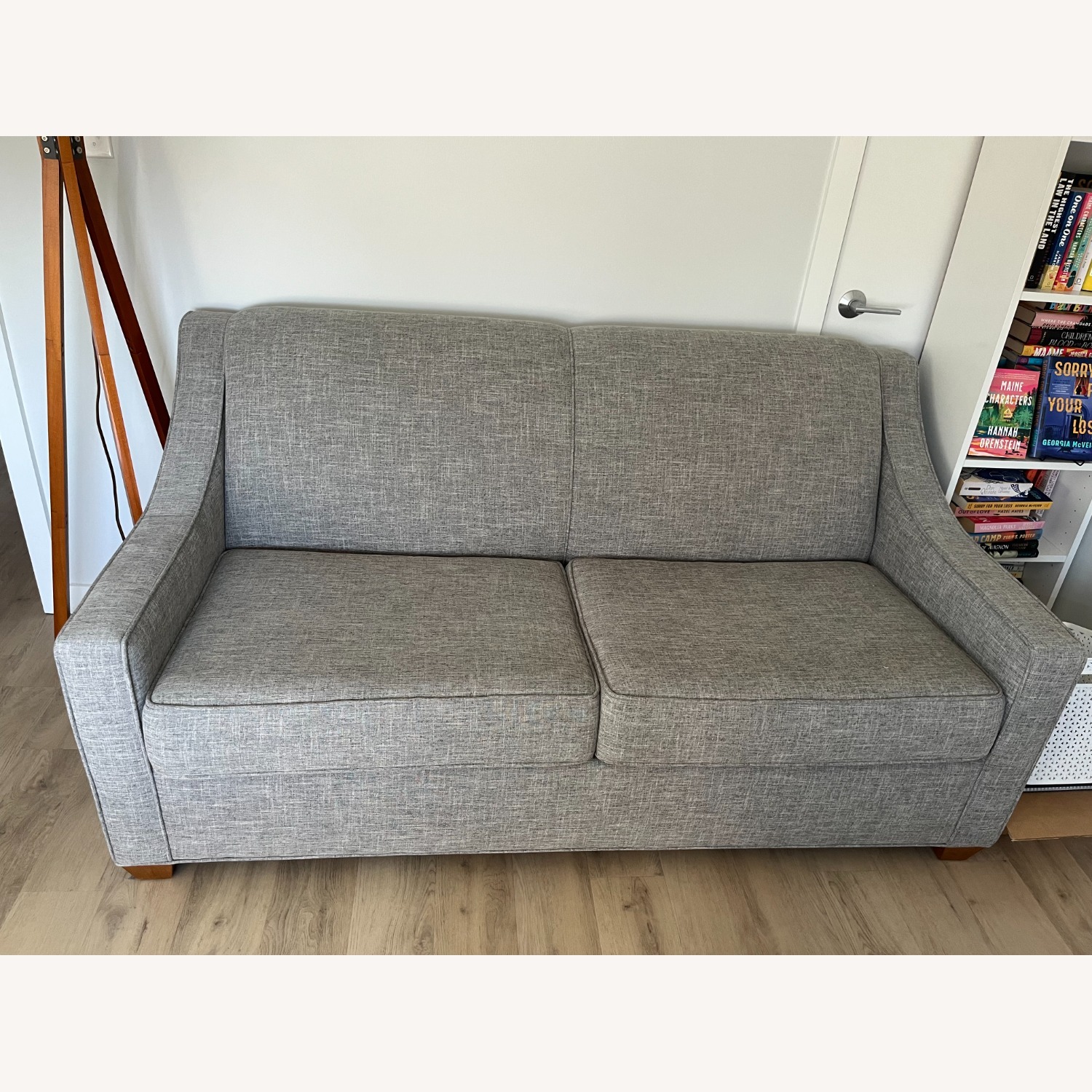 Wayfair Phillips 68" Recessed Arm Sofa Bed with Reversible Cushions - image-1