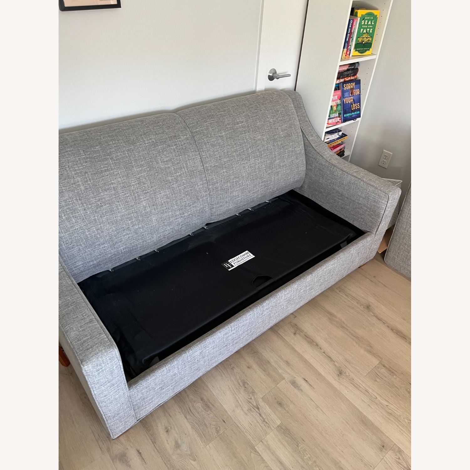 Wayfair Phillips 68" Recessed Arm Sofa Bed with Reversible Cushions - image-2