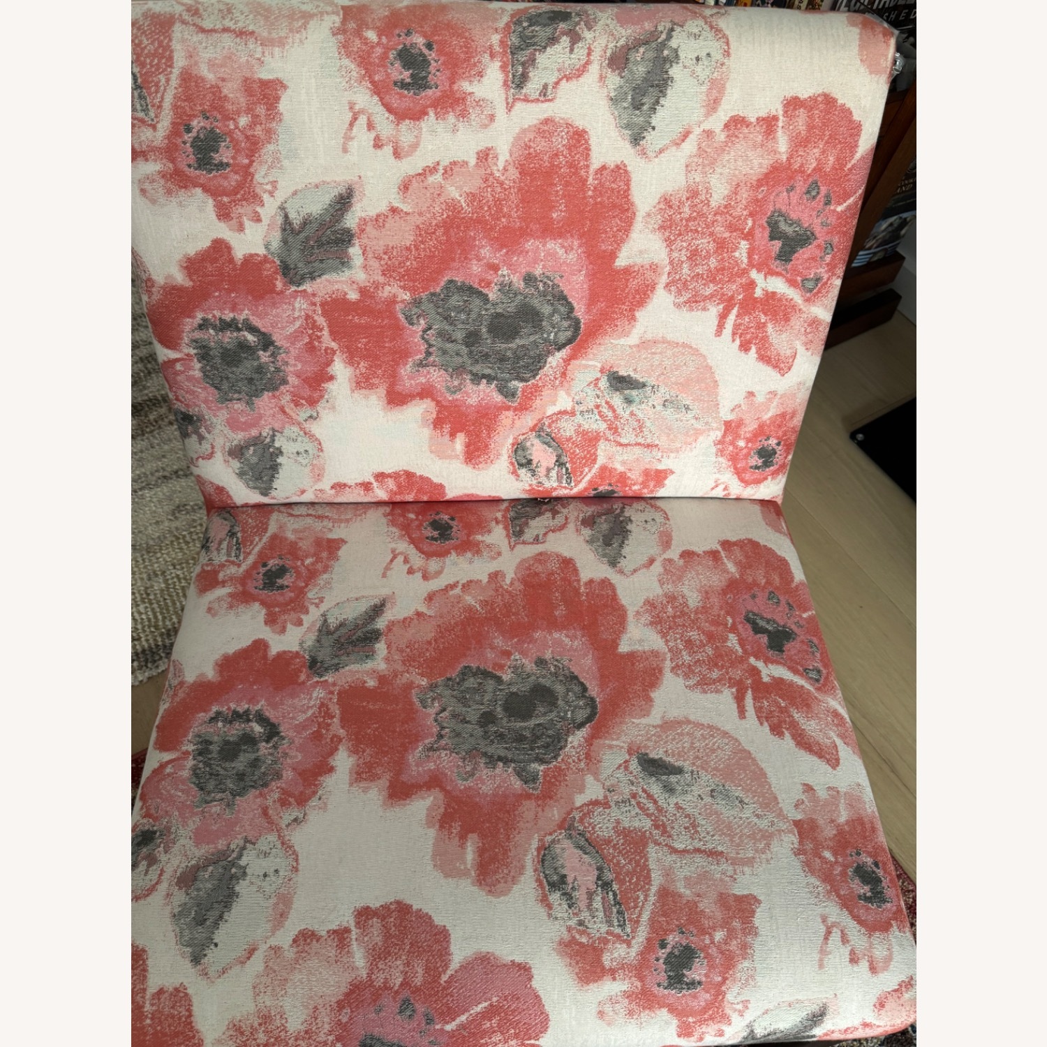 Ethan Allen Accent Chair-Floral - image-4