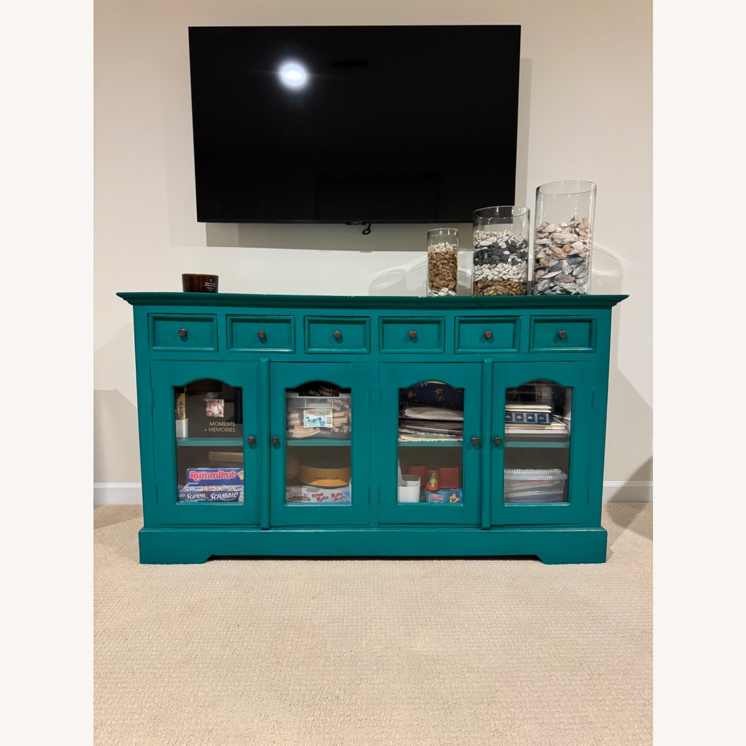 Wood Sideboard - image-1