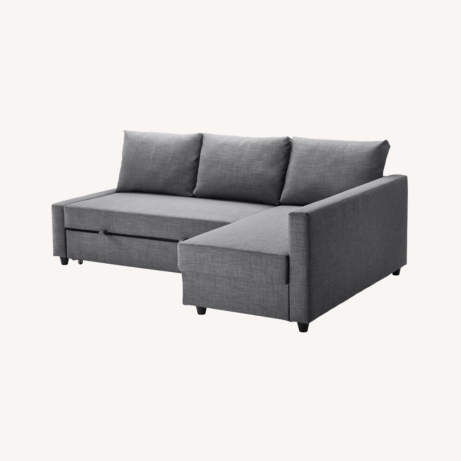 IKEA Sectional/Sleeper/Storage (Grey) - image-7