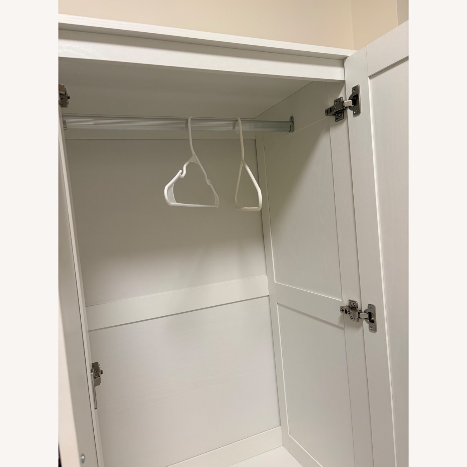 Lark Manor White Armoire - image-4