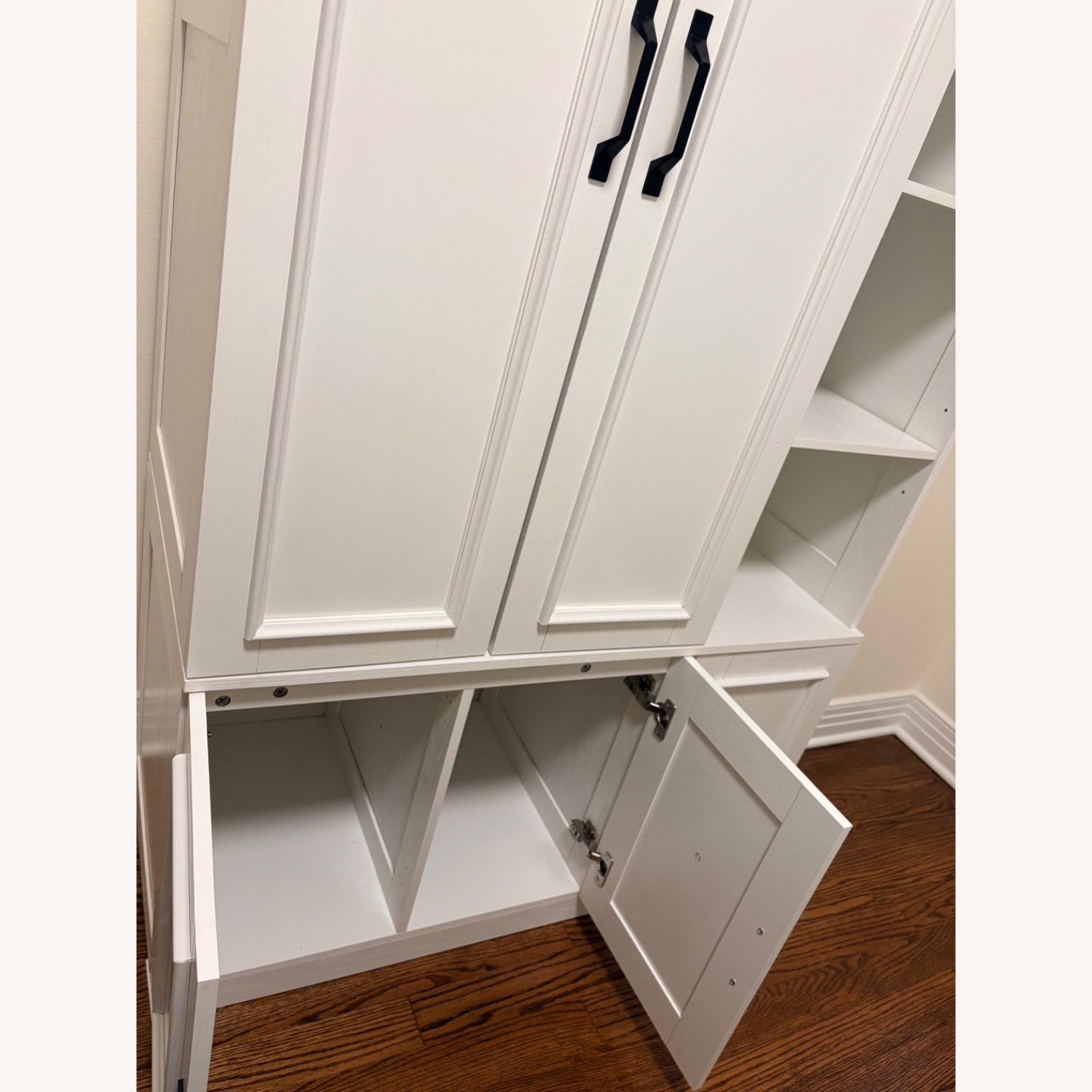 Lark Manor White Armoire - image-5