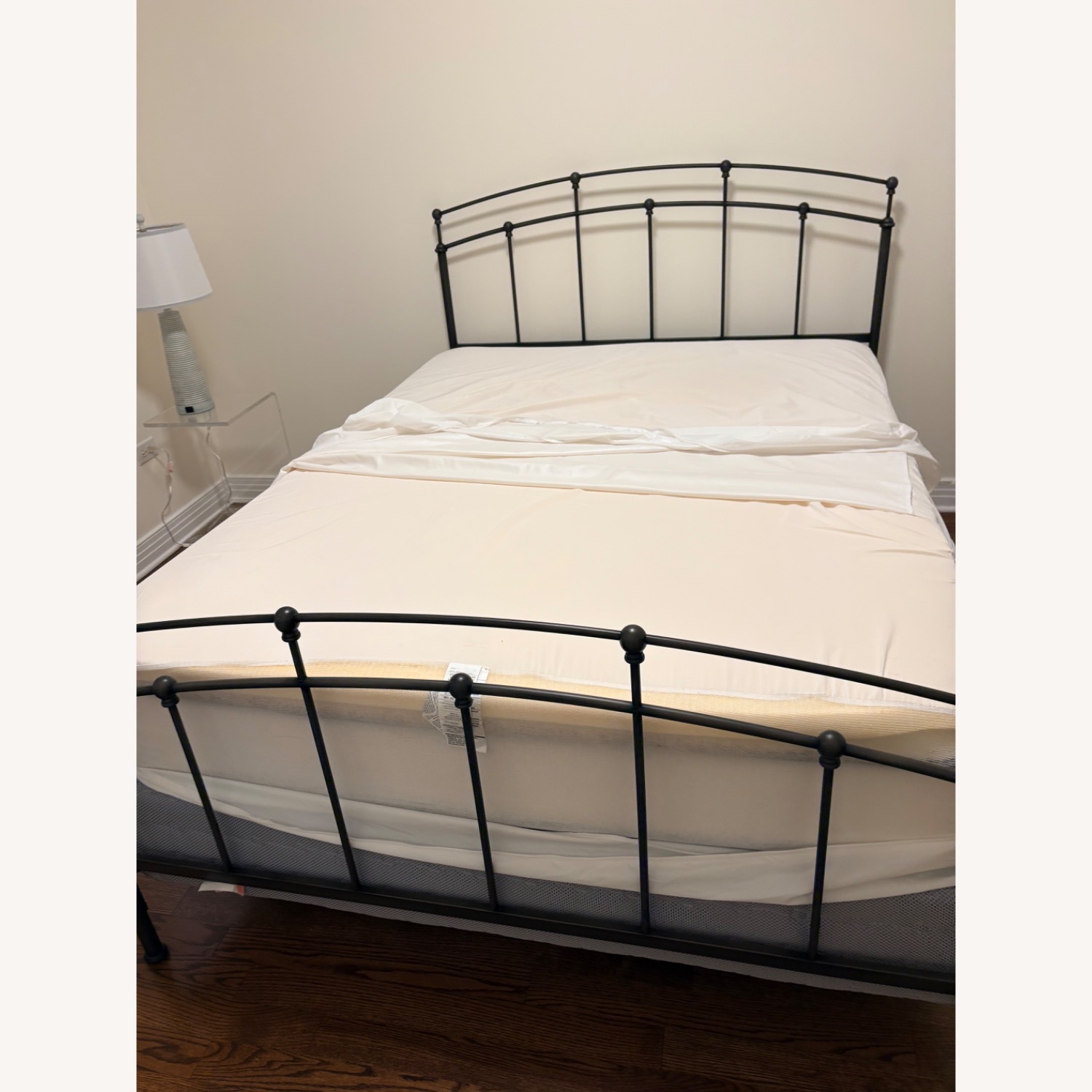 Lark Manor Dark Brown Metal Queen Bed - image-4