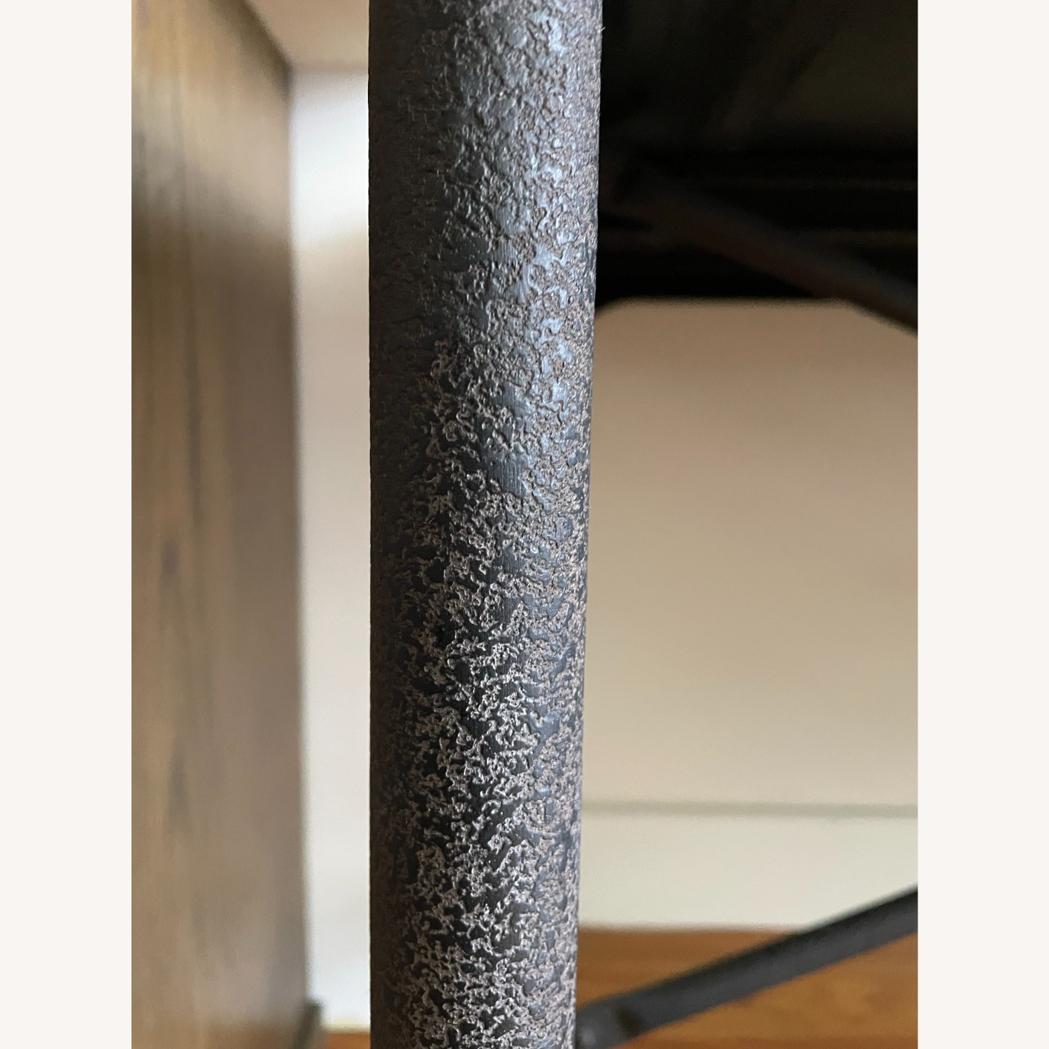 Restoration Hardware Flatiron Dark Brown Wood DeskA - image-6