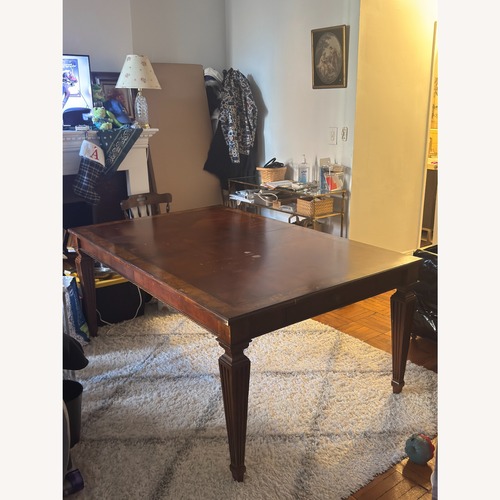 Used Louis XVI Style Antique Walnut Dining Table for sale on AptDeco