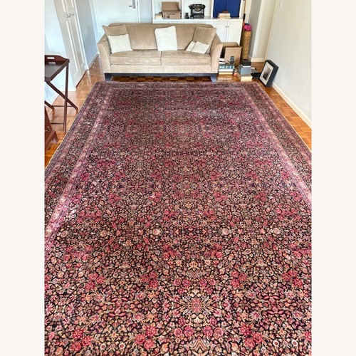 Used Antique Oriental Area Rug 10' x 20' (With Rug Pad) for sale on AptDeco