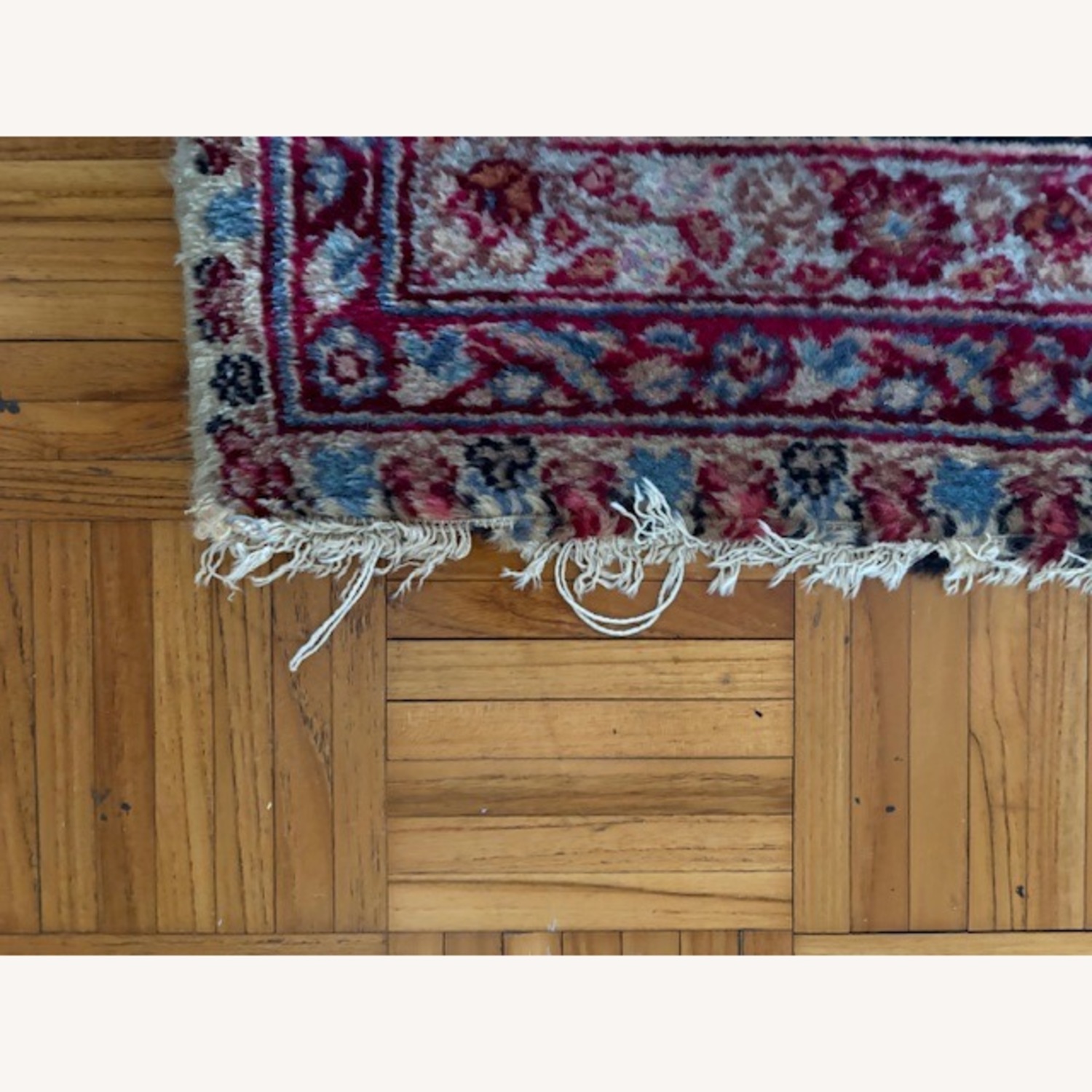 Antique Oriental Area Rug 10' x 20' (With Rug Pad) - image-5