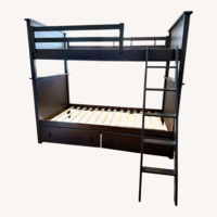 Hudson TwinoverTwin USA Solid Birch Bunkbed