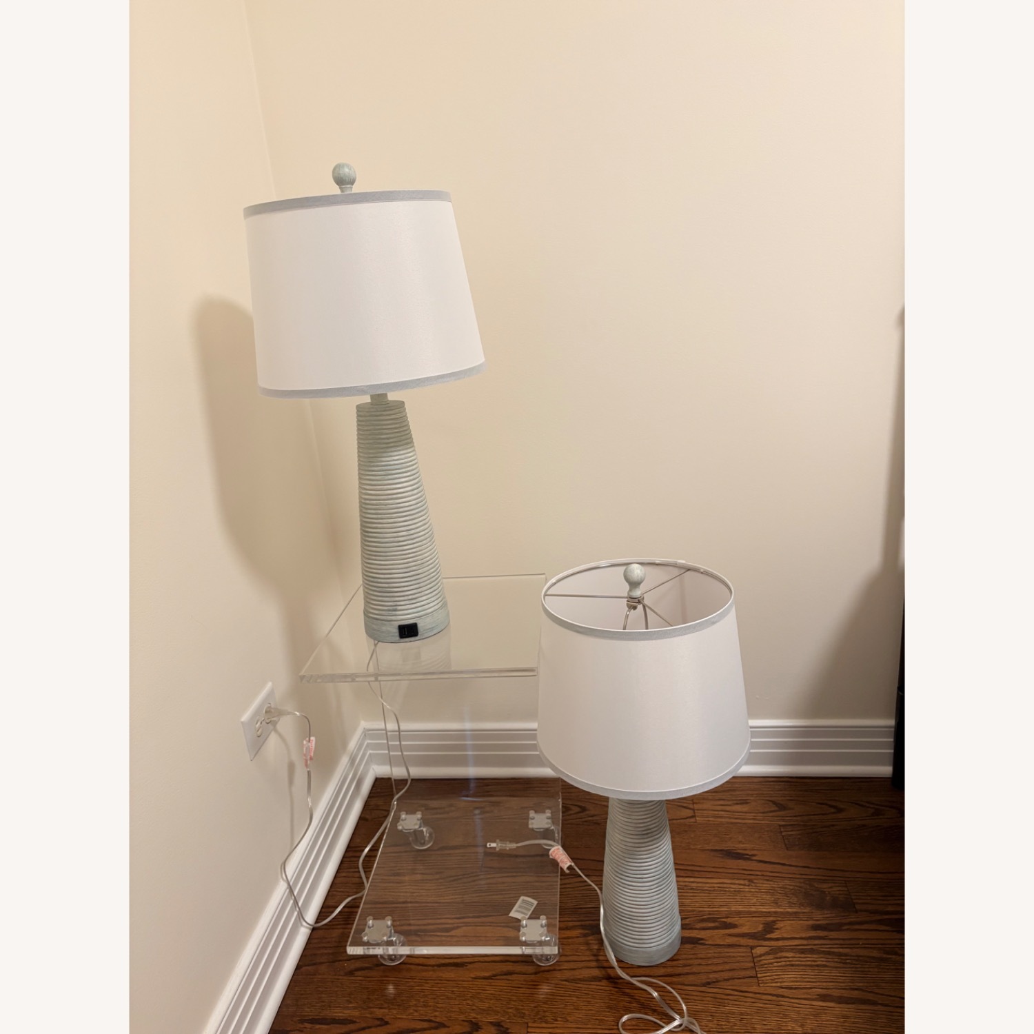 Blue Table Lamps - image-1