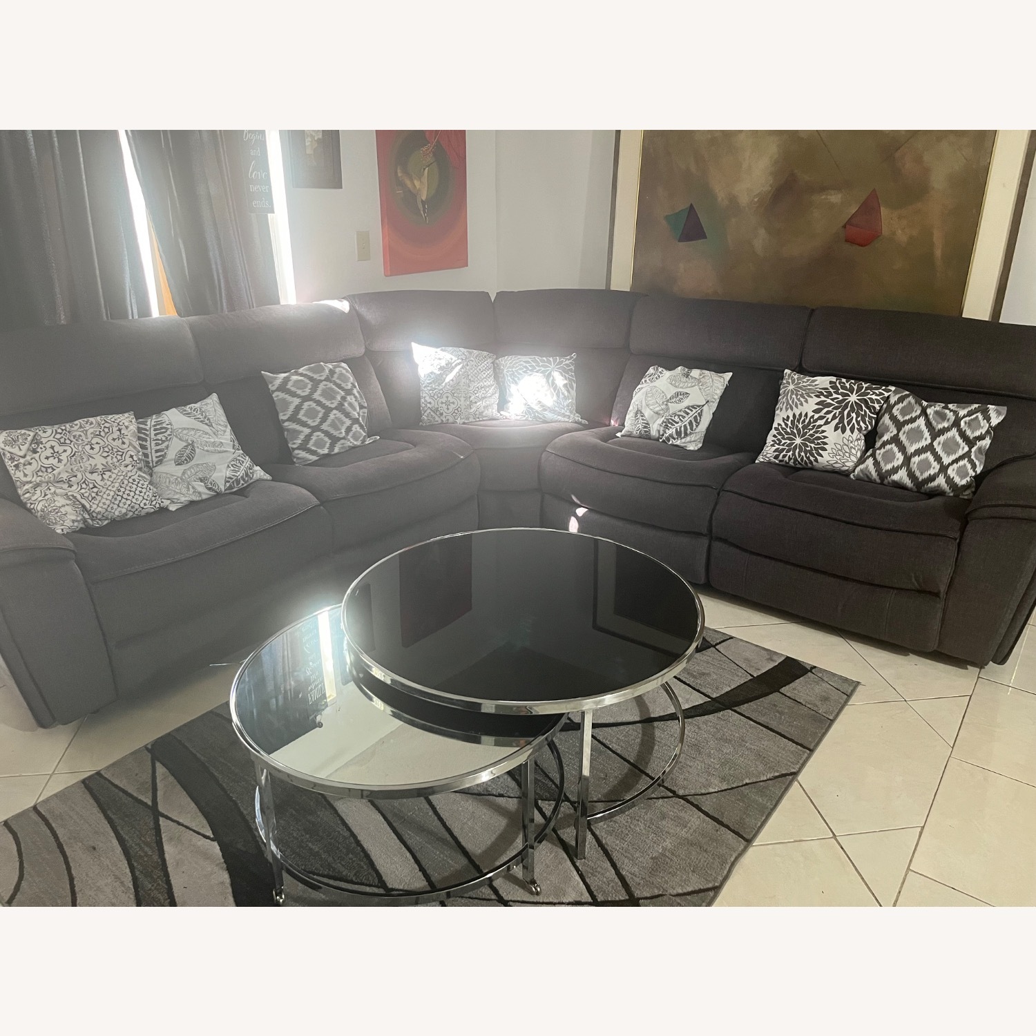 Bradshaw Place Dark Gray 3+ Piece Sectional - image-2