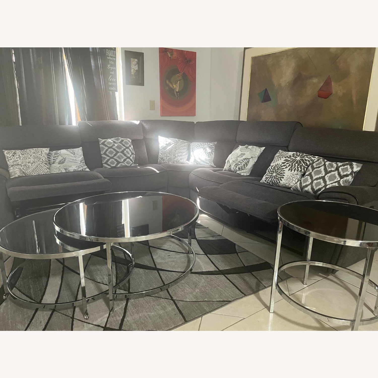 Bradshaw Place Dark Gray 3+ Piece Sectional - image-3