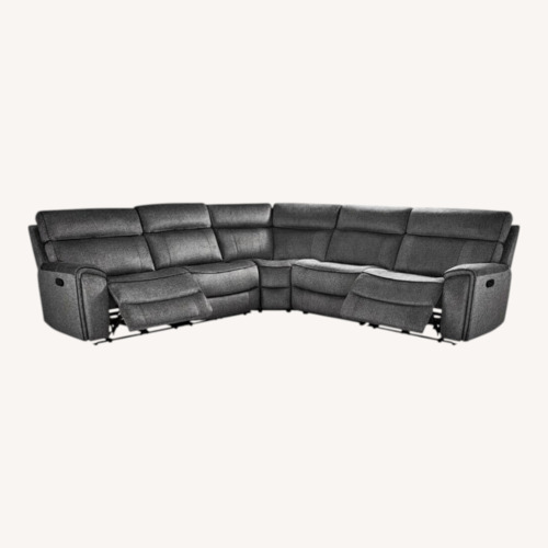 Used Bradshaw Place Dark Gray 3+ Piece Sectional for sale on AptDeco