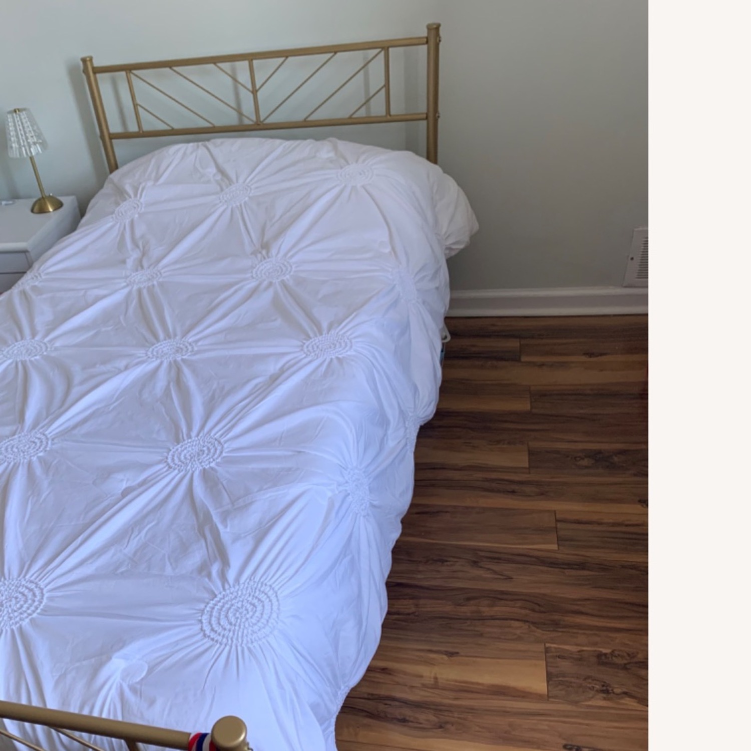 Wayfair Gold Metal Twin Bed - image-3