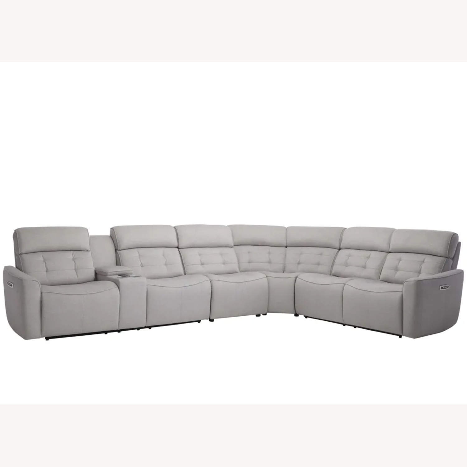 Raymour & Flanigan Hanlin 4pc Power Sectional - image-5