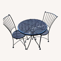 Vintage/Antique Finds Black Patio Furniture