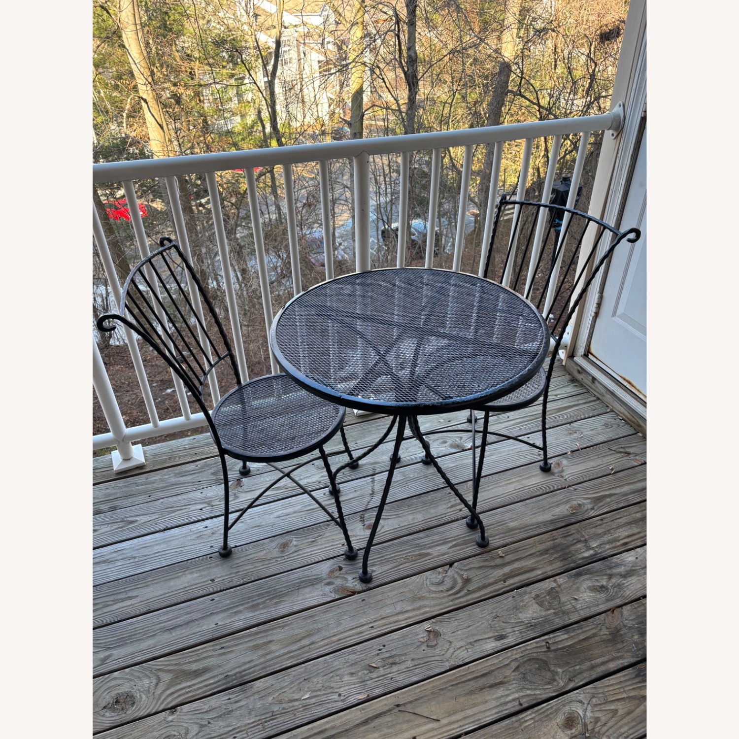 Vintage/Antique Finds Black Patio Furniture - image-2