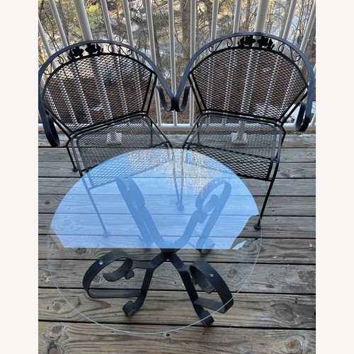 Used Vintage/Antique Finds Black Patio Furniture for sale on AptDeco