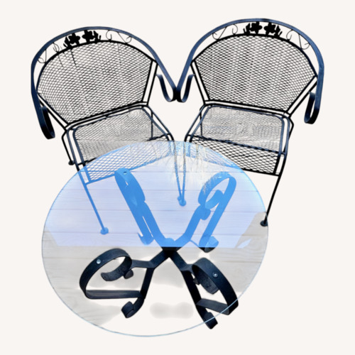 Used Vintage/Antique Finds Black Patio Furniture for sale on AptDeco