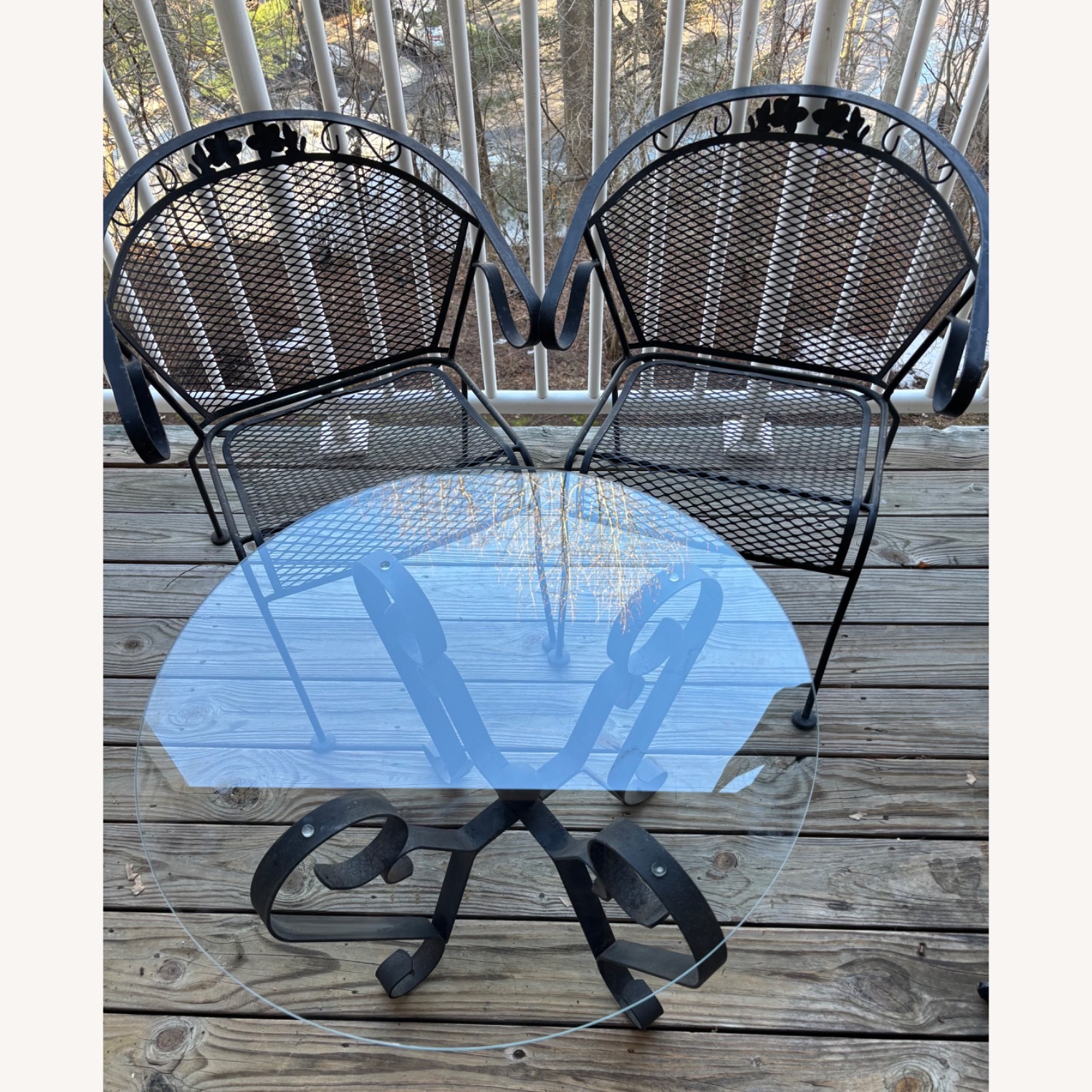 Vintage/Antique Finds Black Patio Furniture - image-2