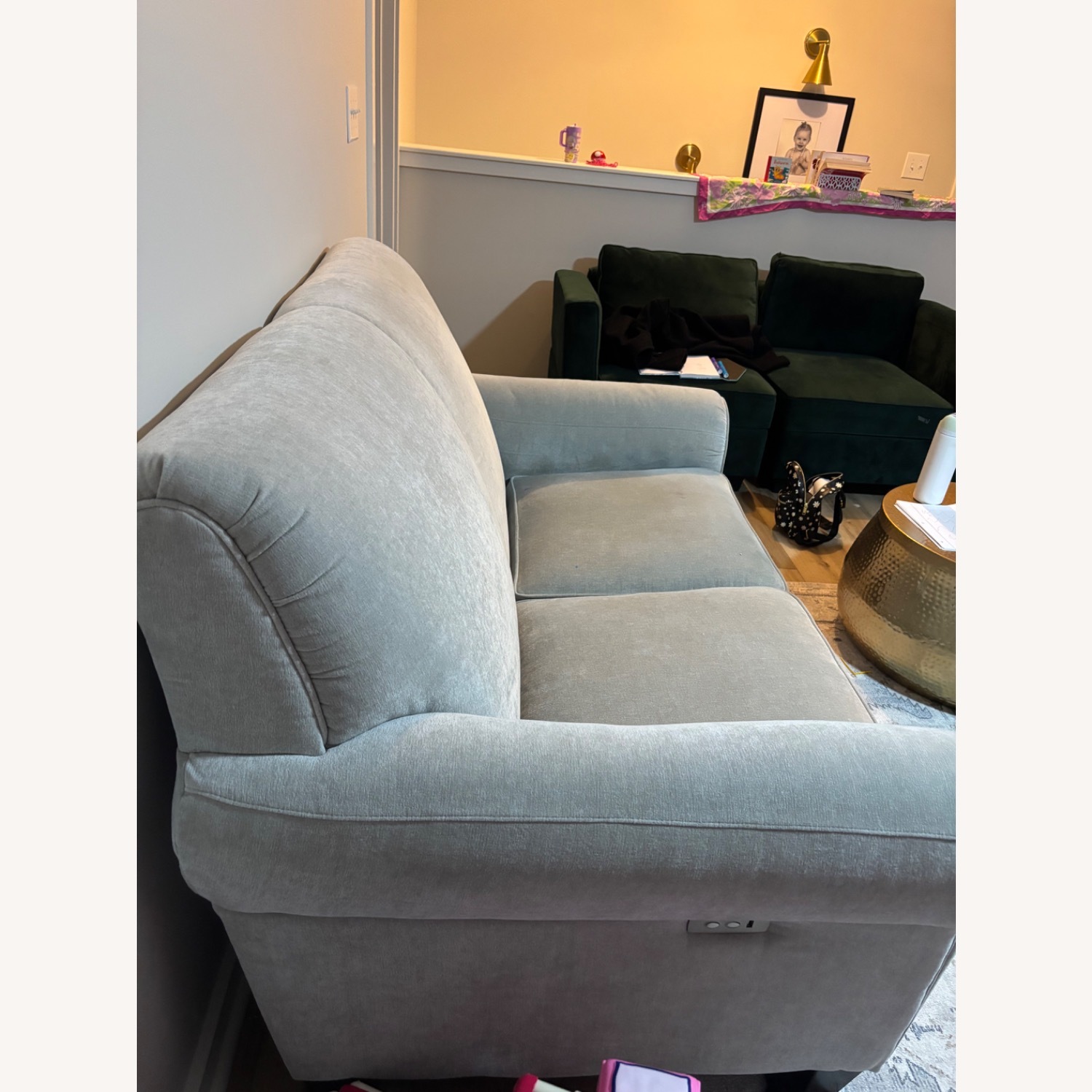 La-Z-Boy Colby Cream Electric Recline Loveseat - image-4