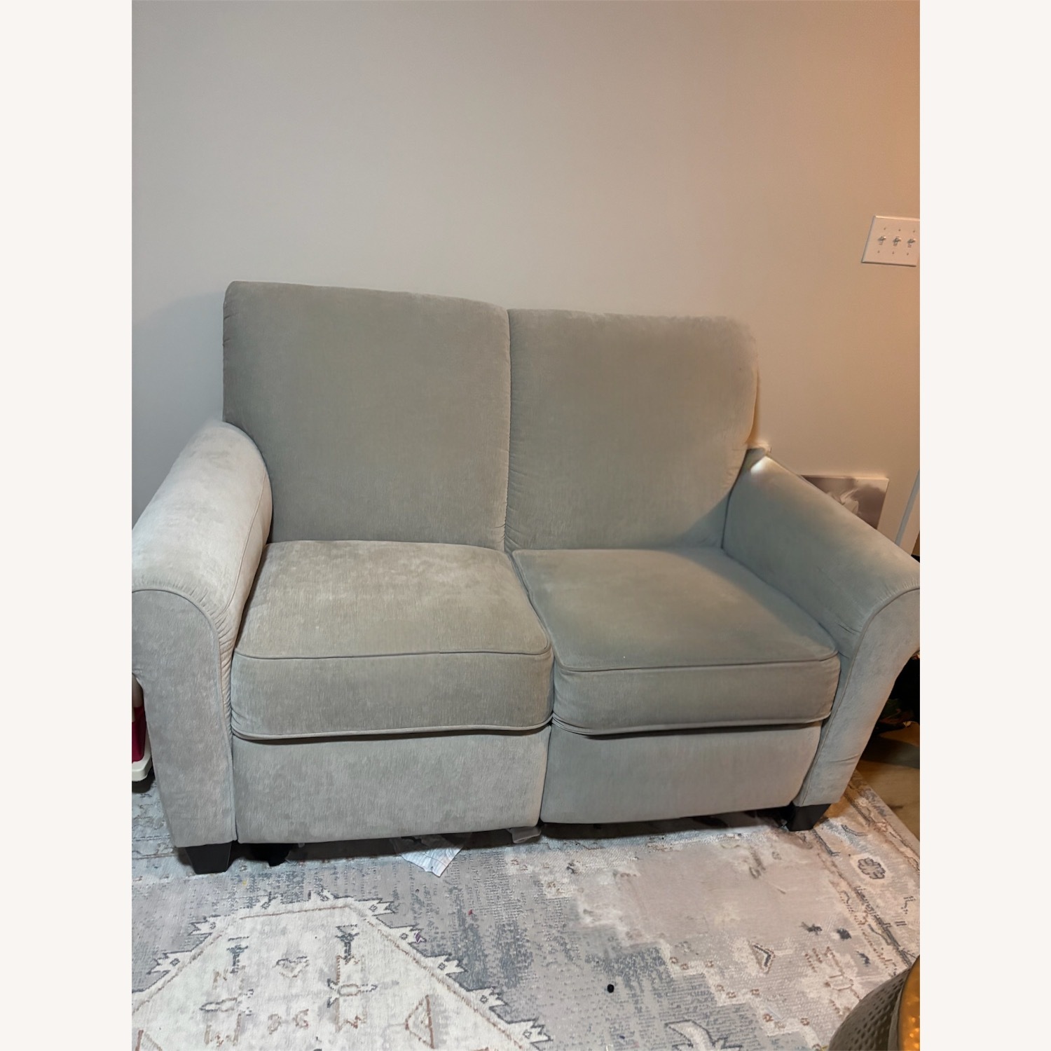 La-Z-Boy Colby Cream Electric Recline Loveseat - image-2