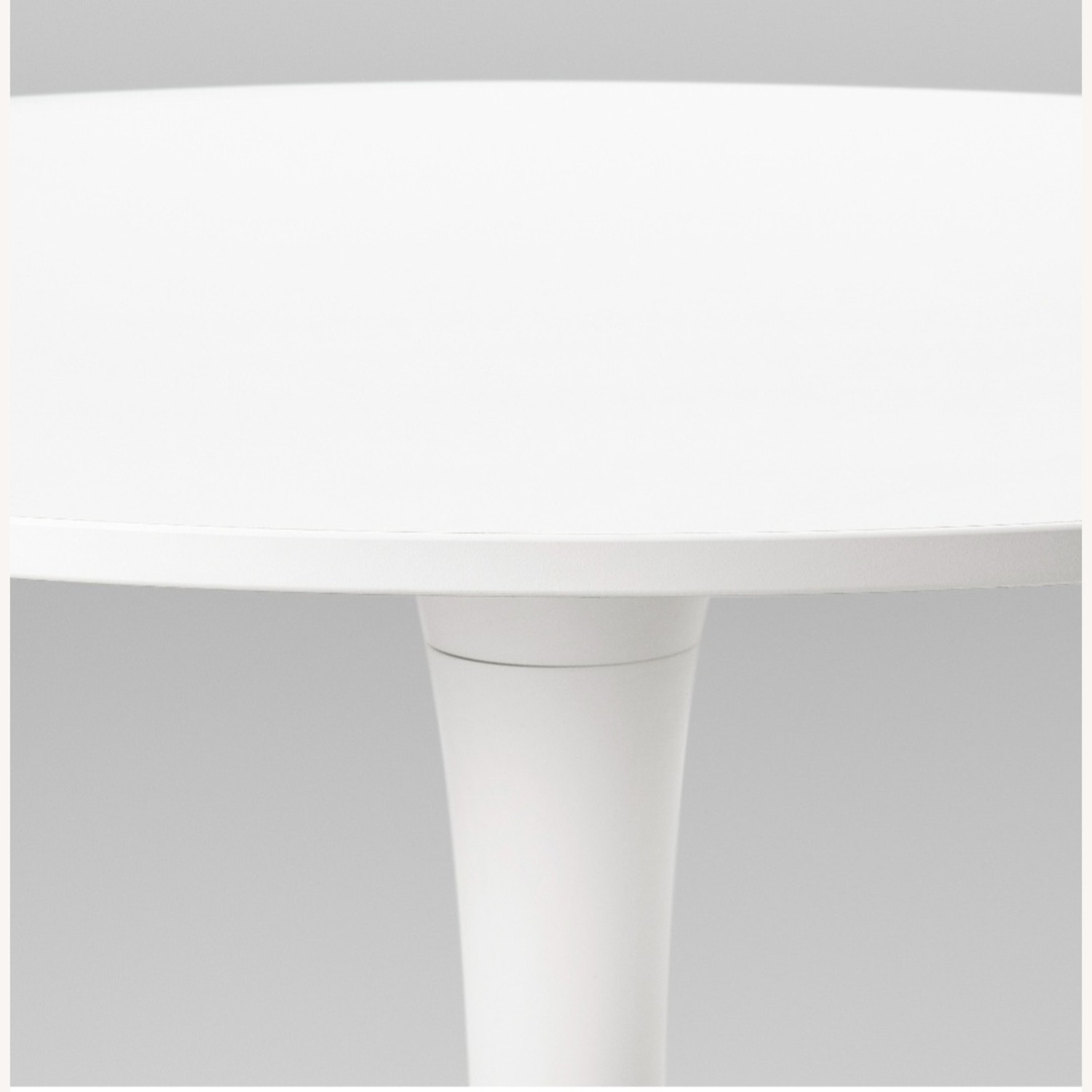 Table 40.5" + 4 Chairs - Dining - White - Plastic - image-7