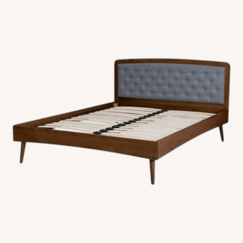 Used Article Culla Walnut Queen Bed for sale on AptDeco