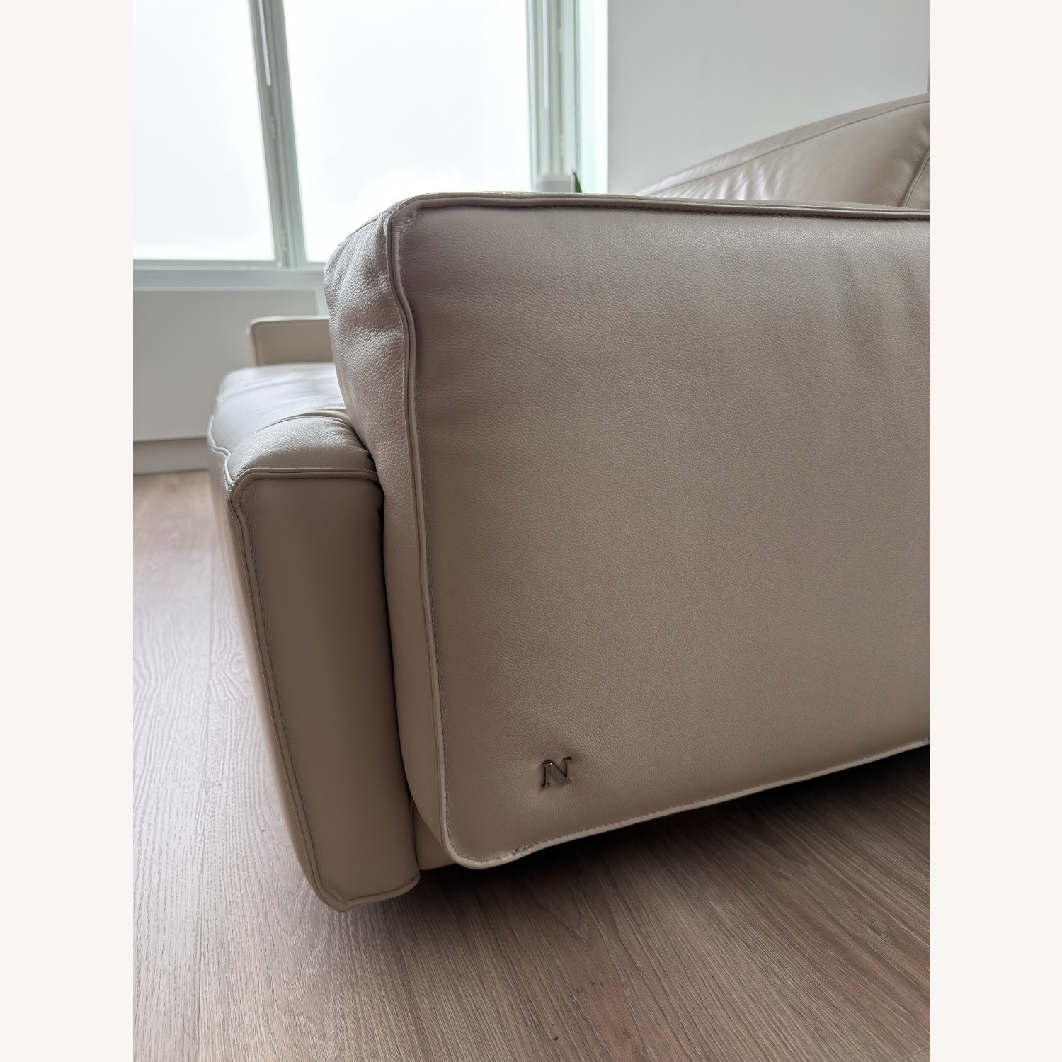 Natuzzi Iago 88' Recliner Sofa - image-3