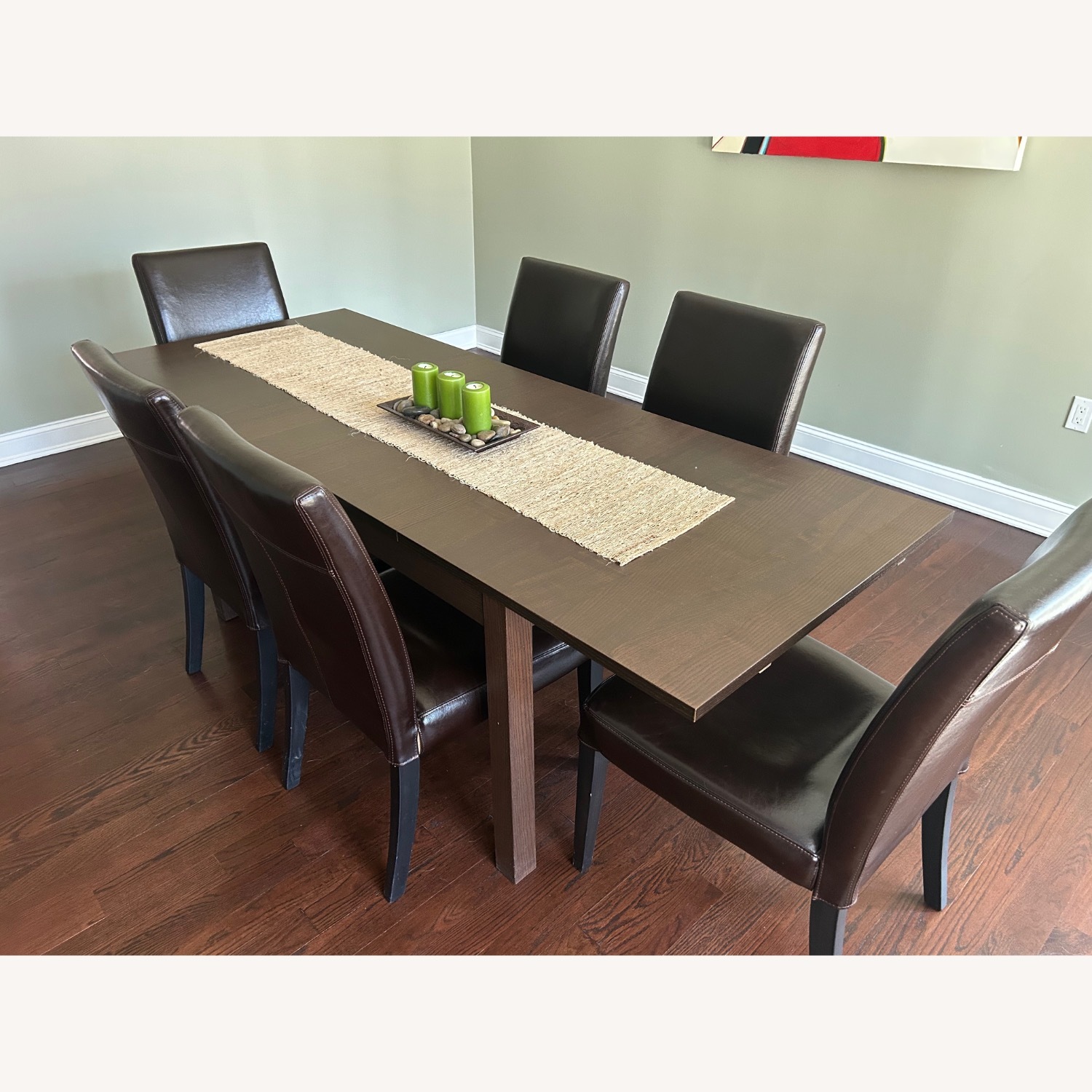 IKEA Bjursta Black Dining Table - image-1