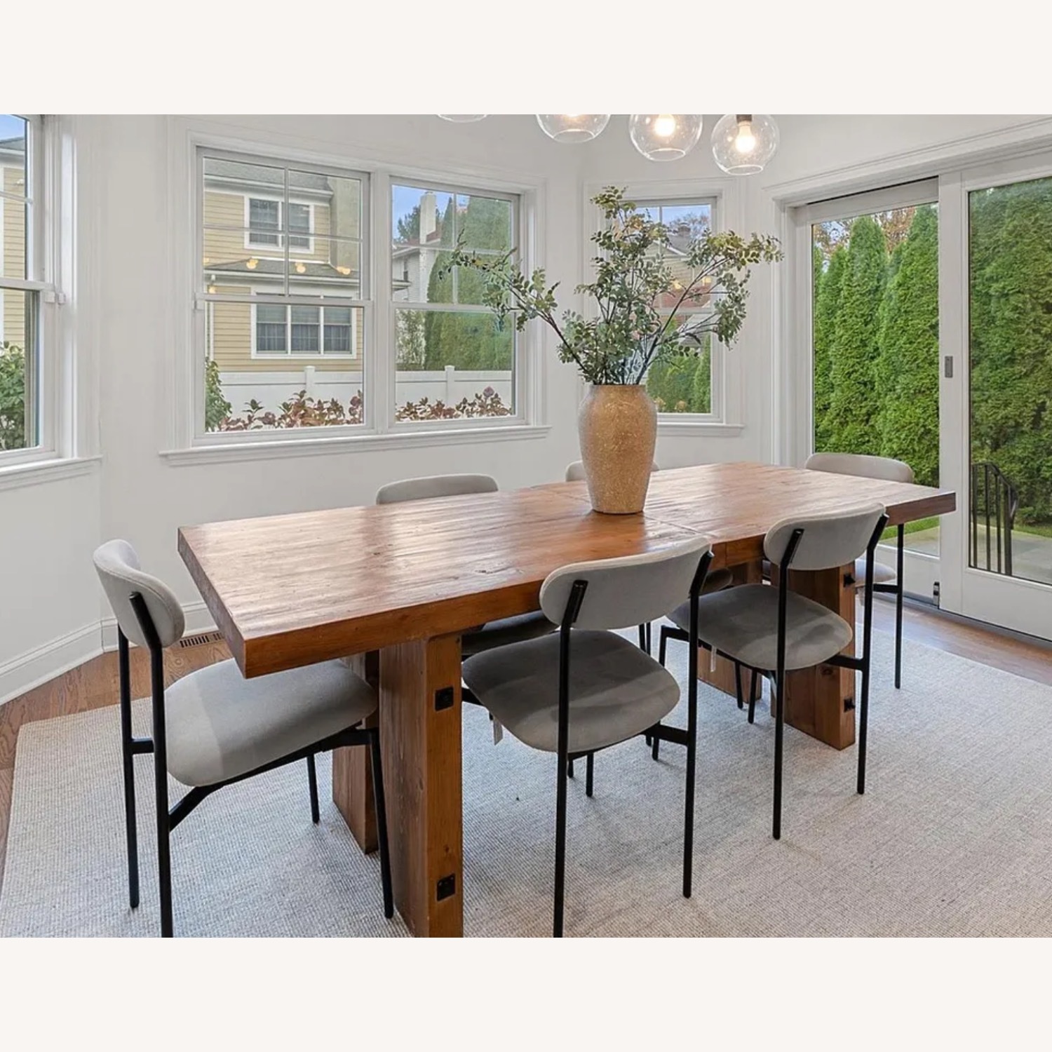 Pottery Barn North Reclaimed Wood Dining Table - image-1