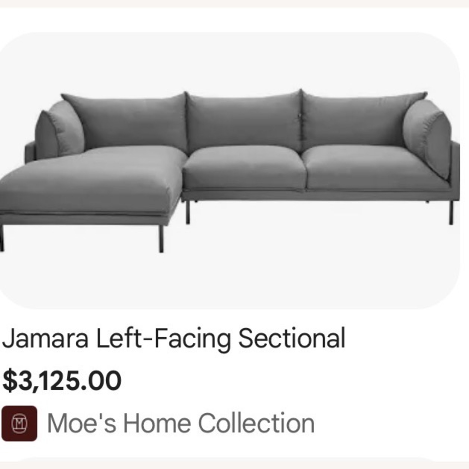 Moe’s Home Jamara Sectional - image-6
