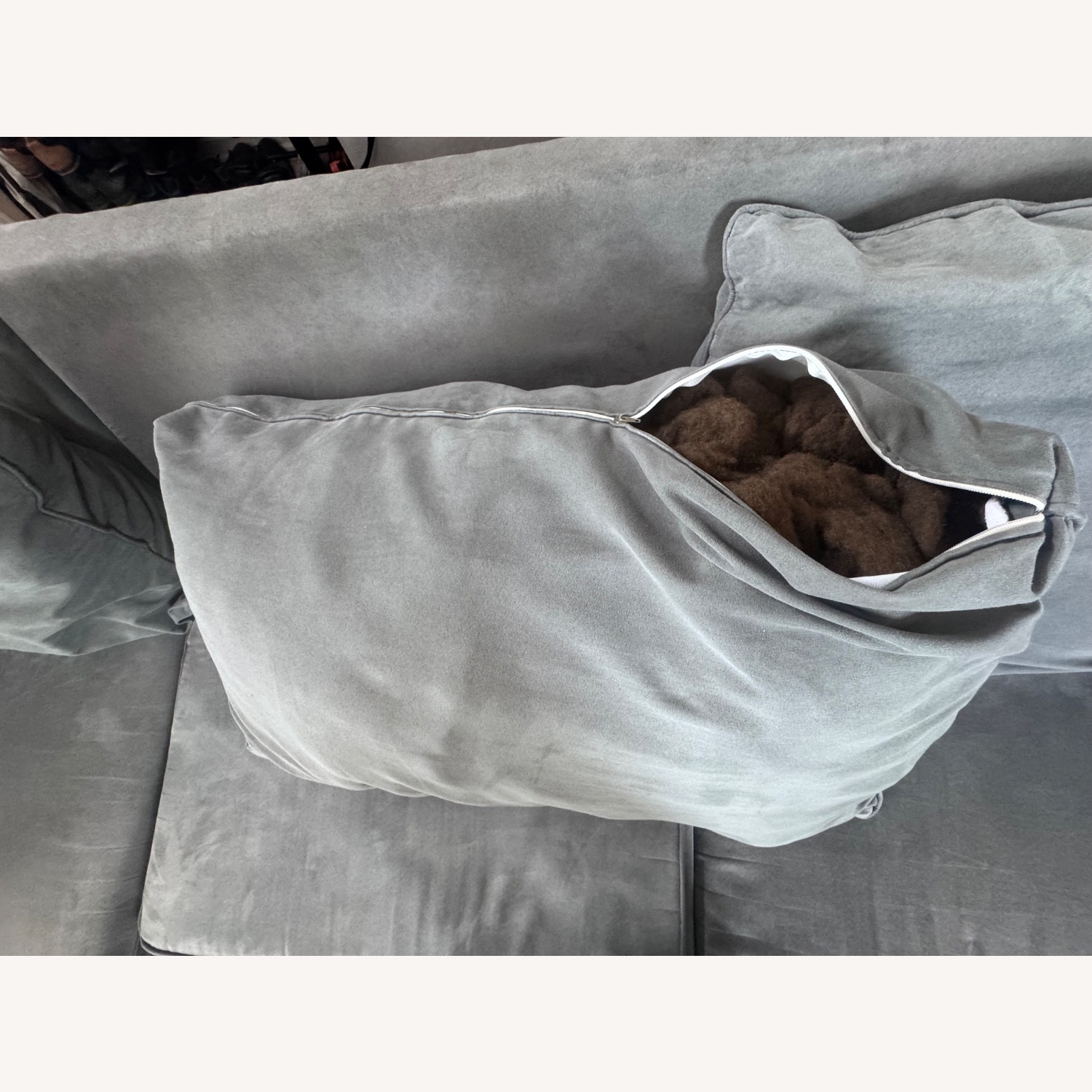 2-Piece Chaise Sectional in Spa Blue - image-6