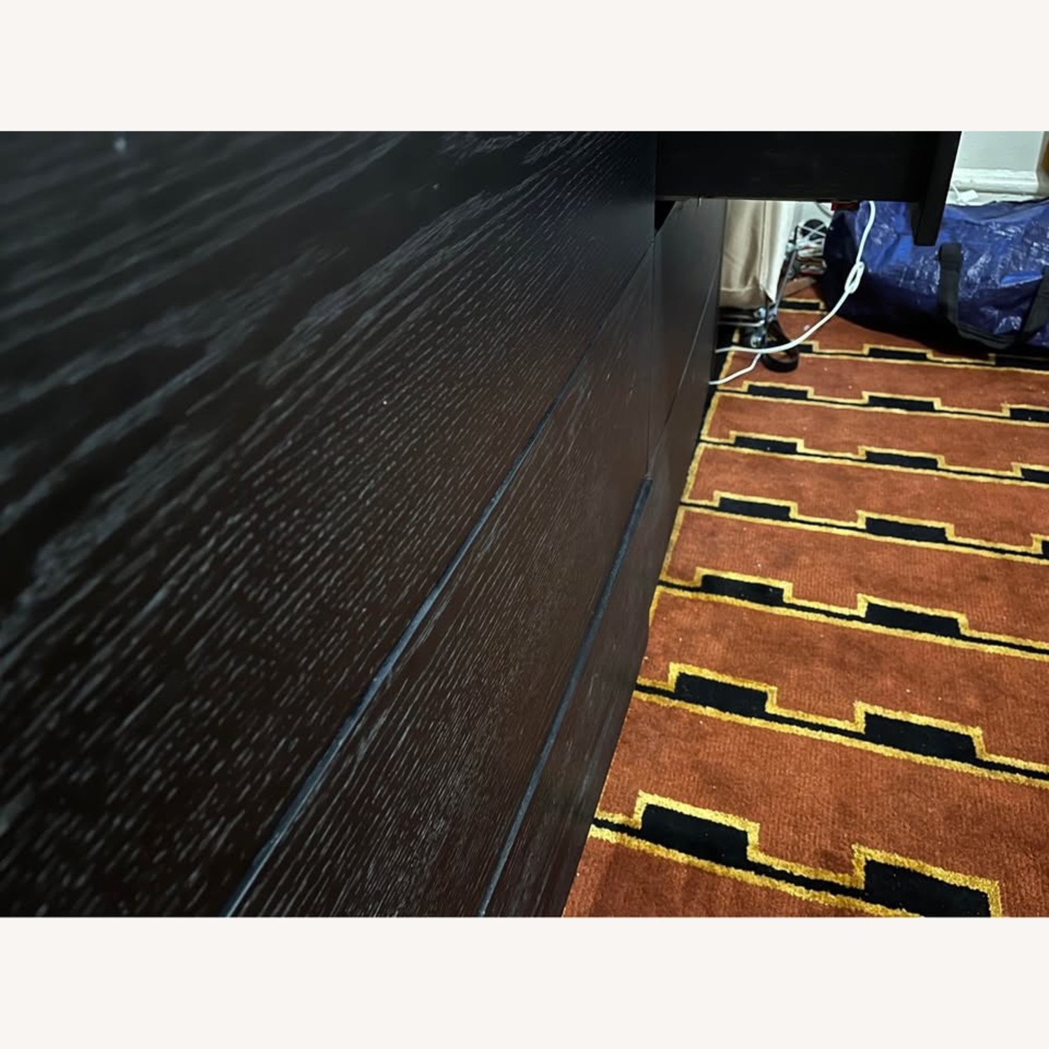 Restoration Hardware Br Home Black Wood Sideboard - image-5