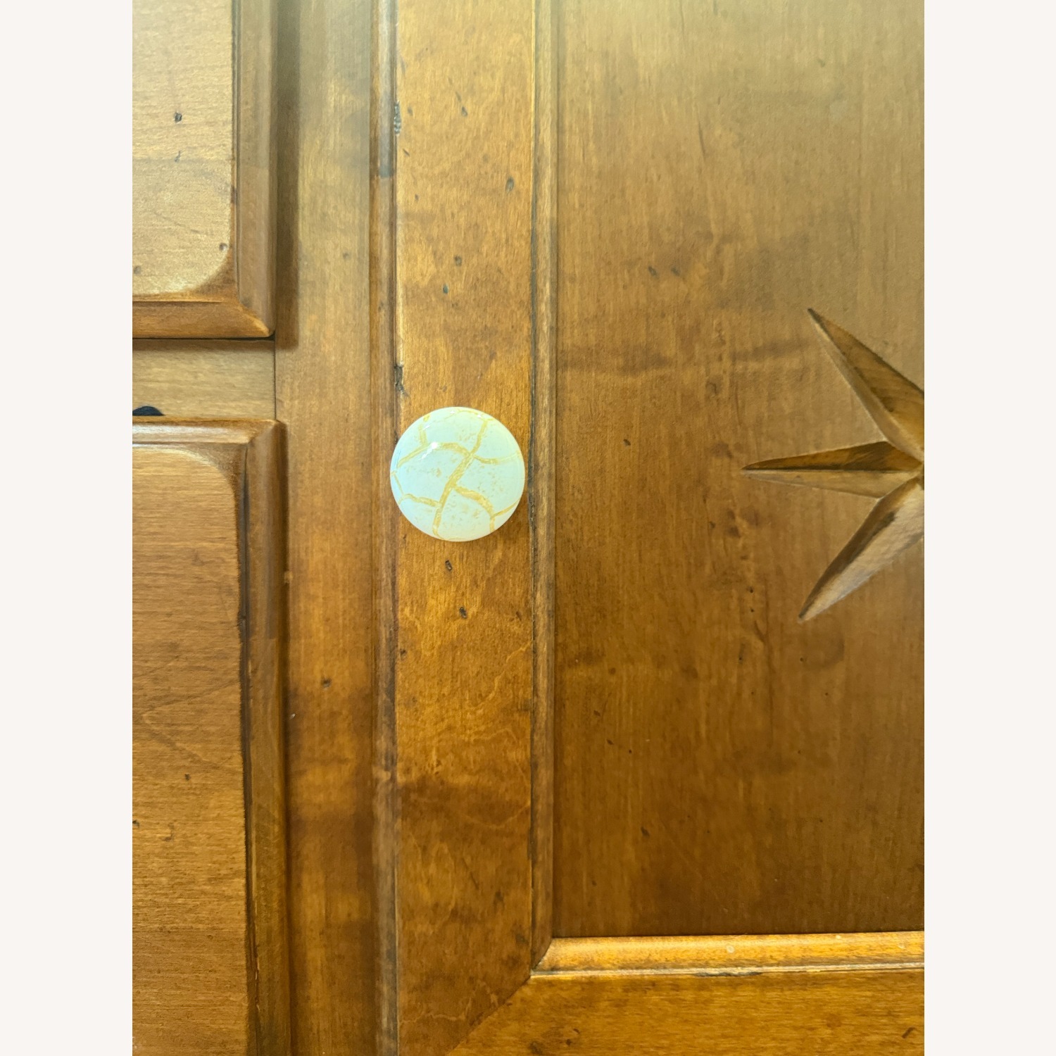 Ethan Allen Dark Brown Wood Dresser - image-4