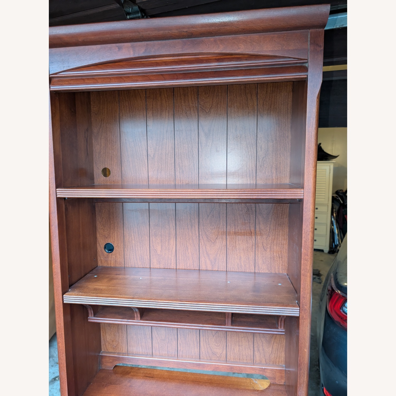 Solid Wood Small Dresser with Detachable Hutch - image-7