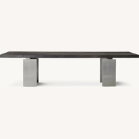 Restoration Hardware I-Beam Rectangular Dining Table